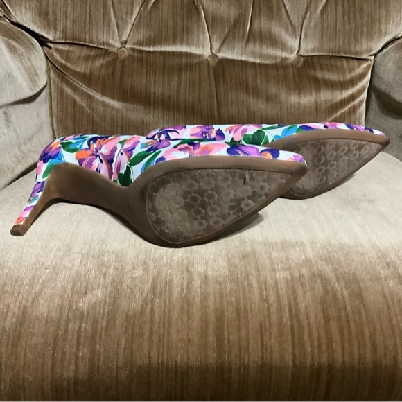 Kelly & Katie Multicolor Floral Heels Women’s 6.5 - Picture 11 of 11